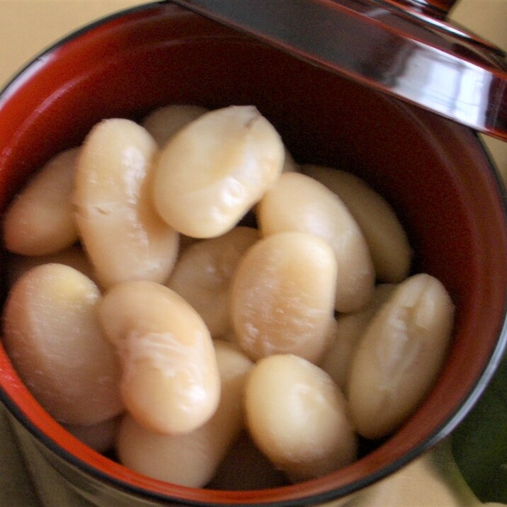 白花豆の甘煮